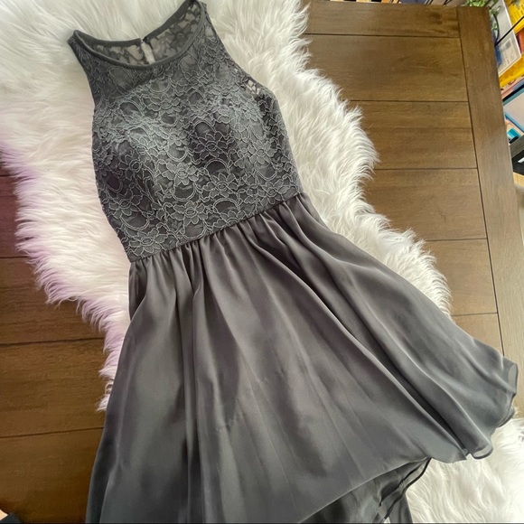 Kennedy Blue Bridesmaid short lace dress - Picture 1 of 9